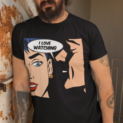 tme i love watching cuckold t shirt black