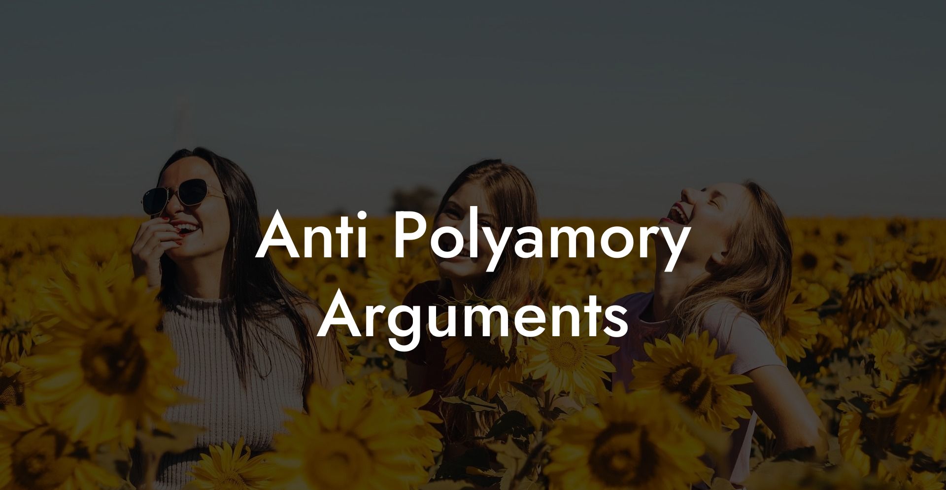 Anti Polyamory Arguments