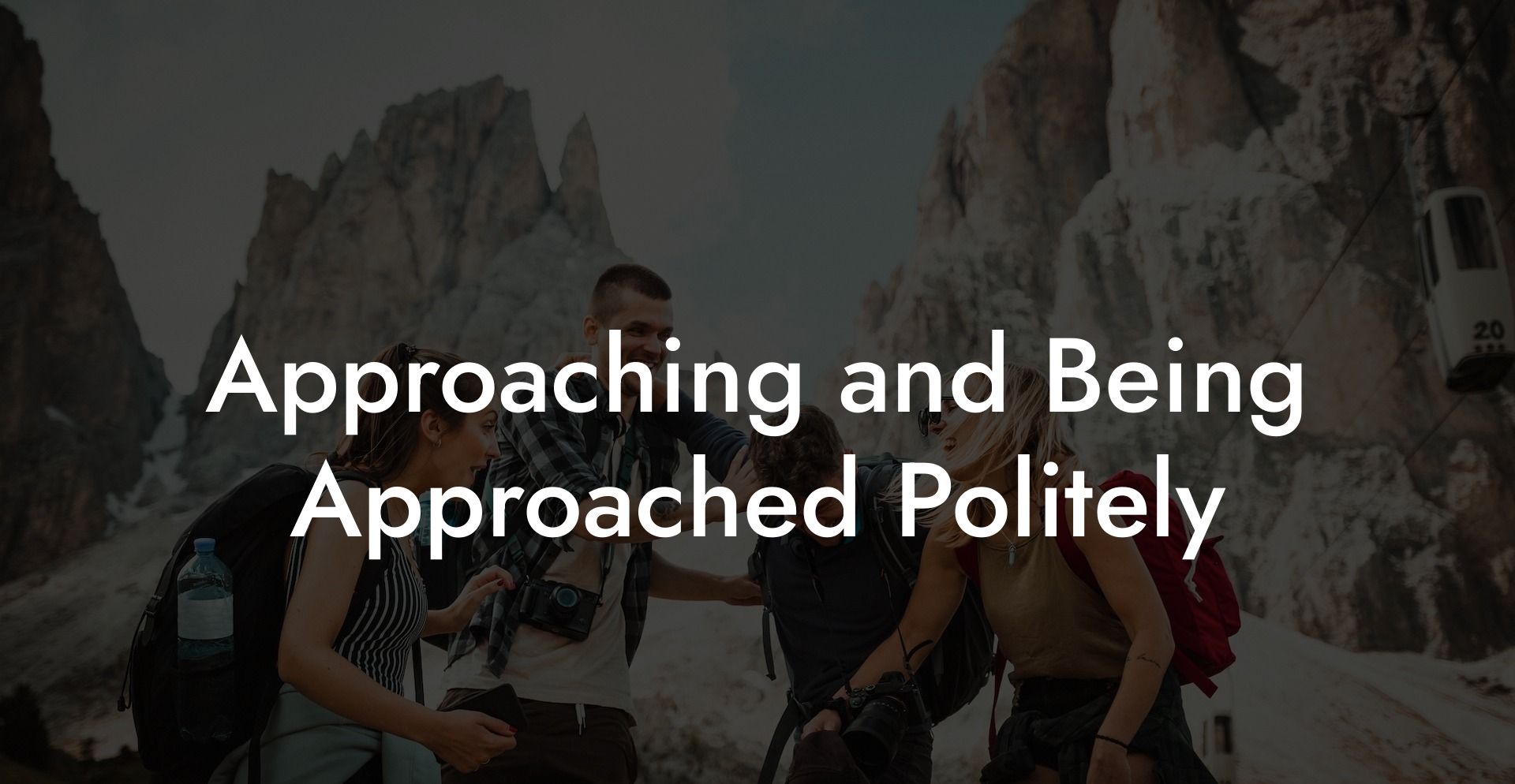 Approaching and Being Approached Politely