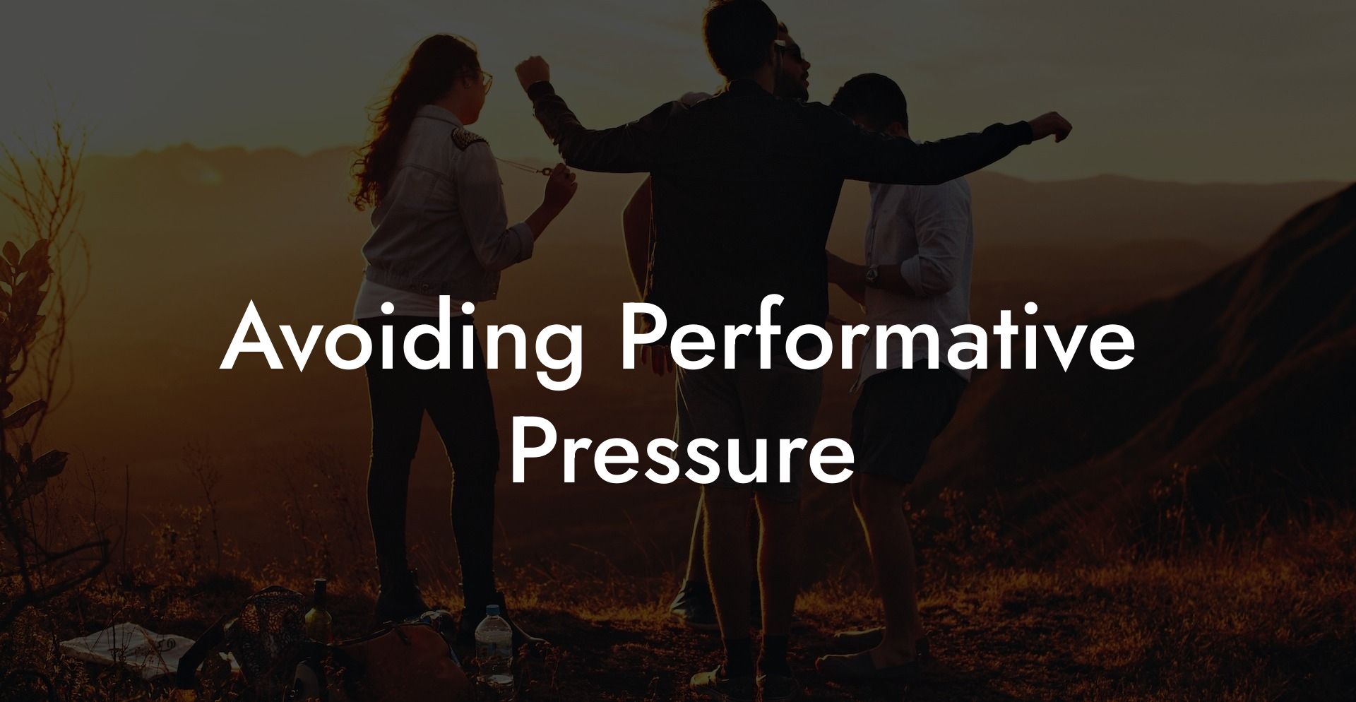 Avoiding Performative Pressure