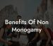 Benefits Of Non Monogamy