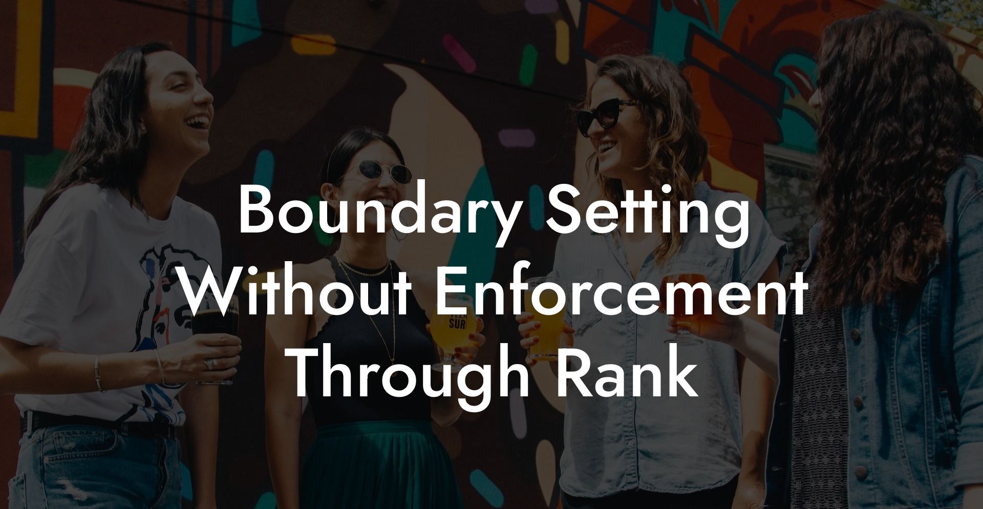 Boundary Setting Without Enforcement Through Rank