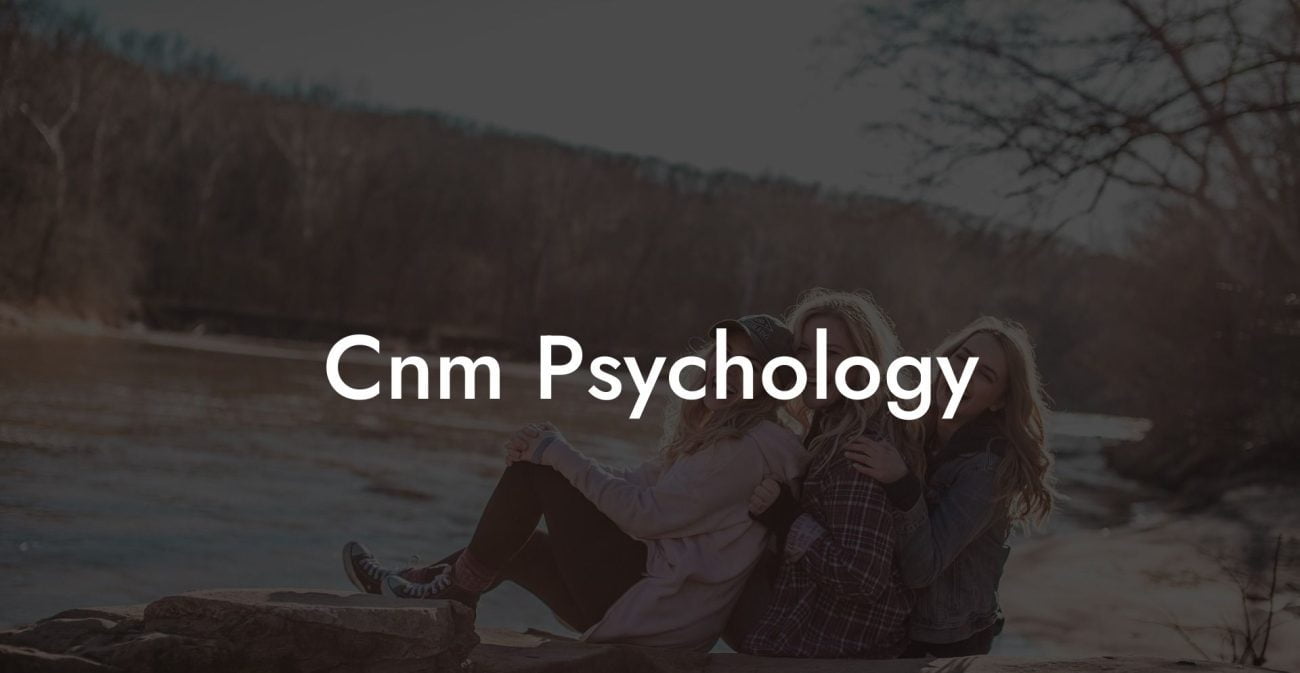 Cnm Psychology