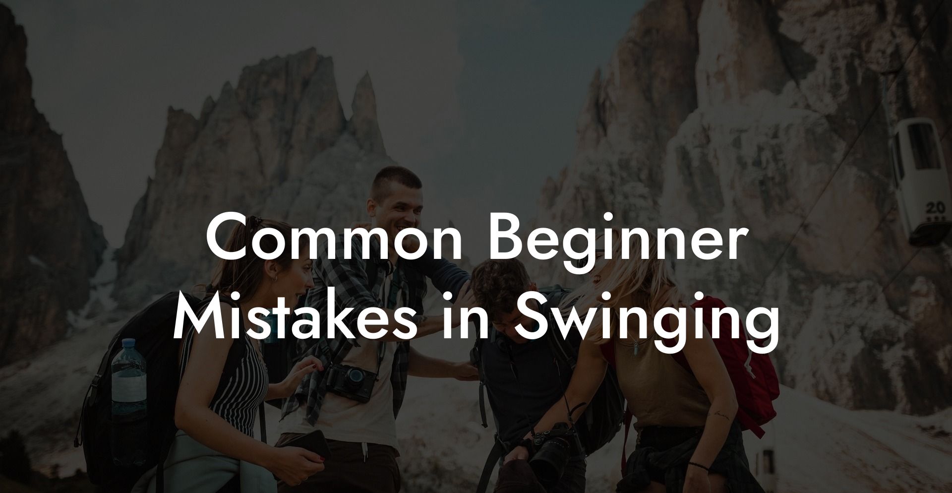Common Beginner Mistakes in Swinging