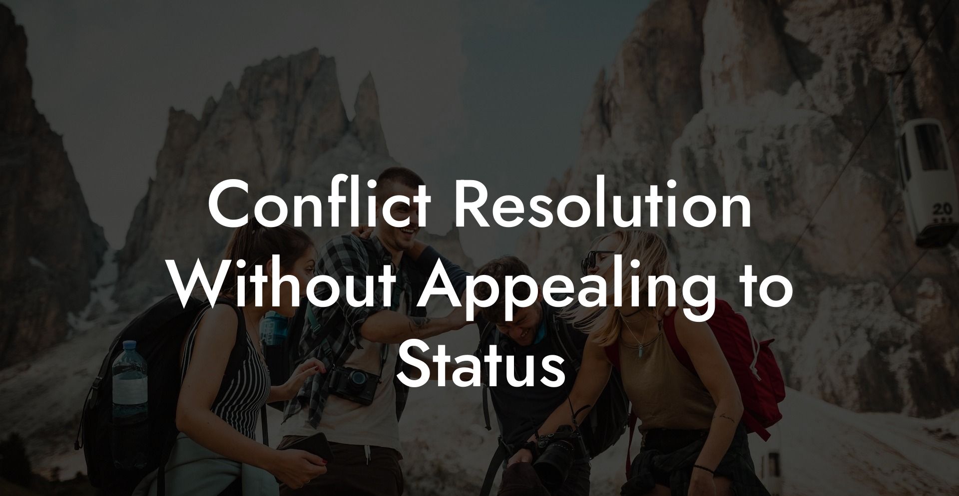 Conflict Resolution Without Appealing to Status