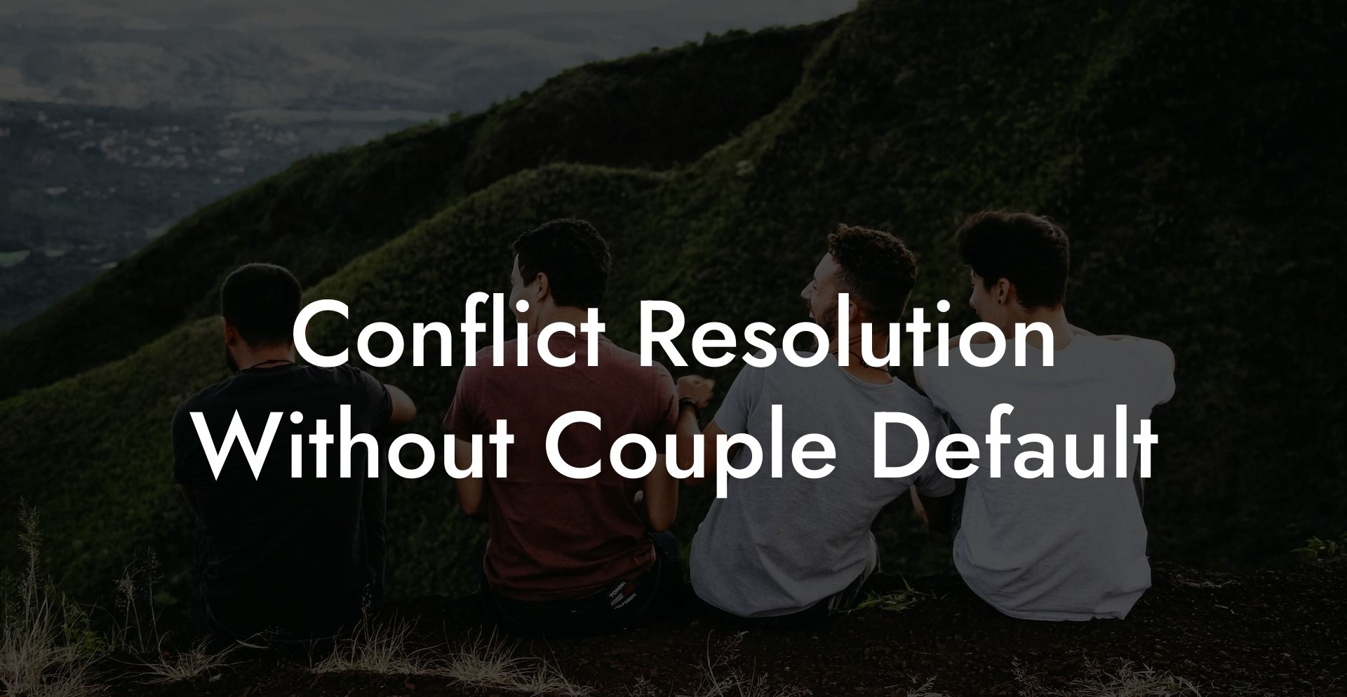 Conflict Resolution Without Couple Default