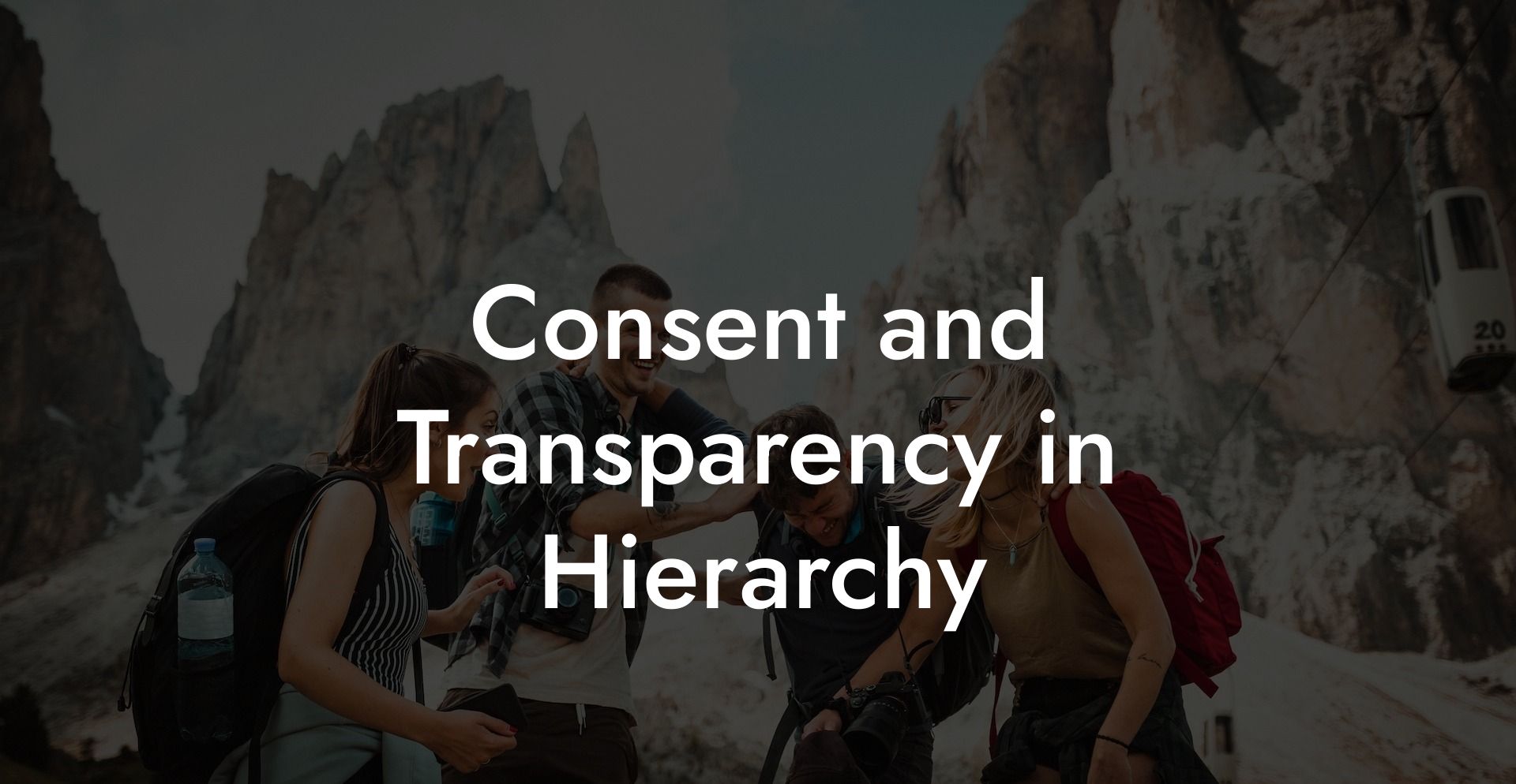 Consent and Transparency in Hierarchy