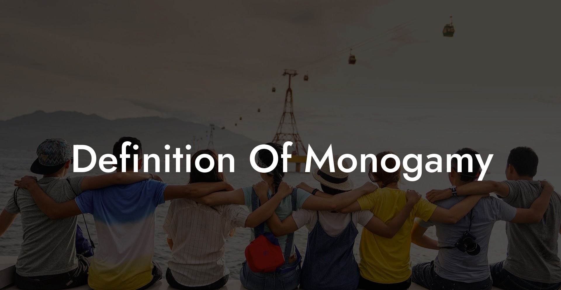 Definition Of Monogamy