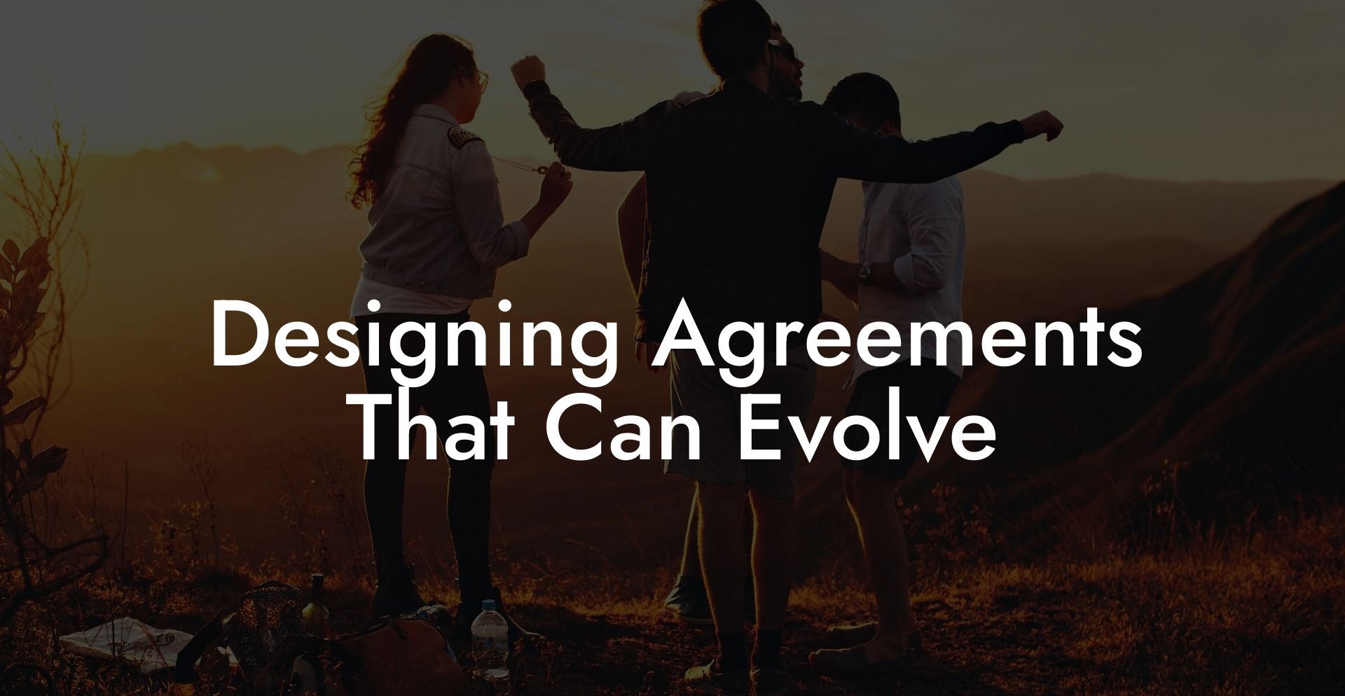 Designing Agreements That Can Evolve