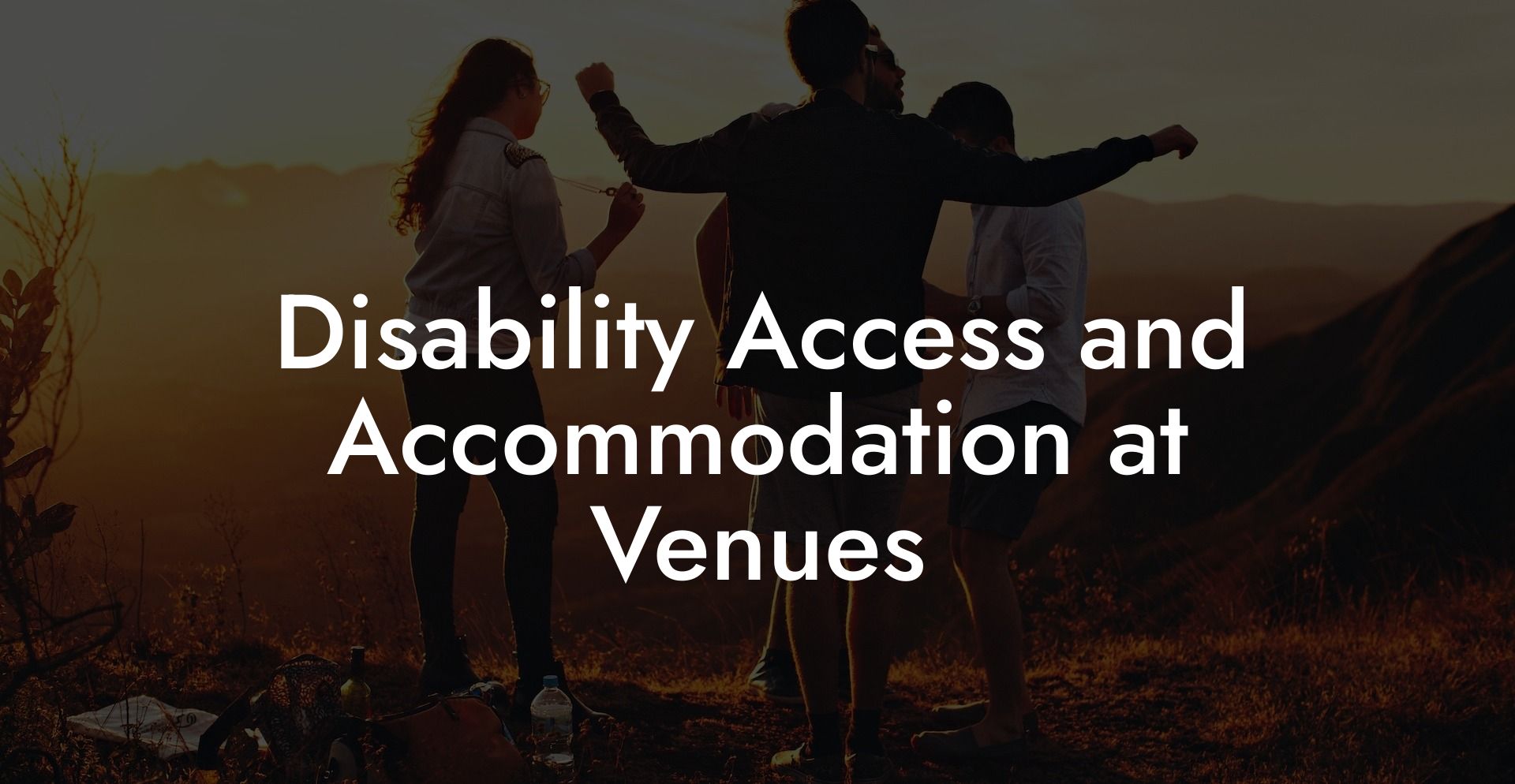 Disability Access and Accommodation at Venues