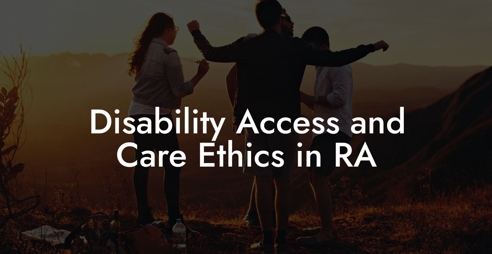 Disability Access and Care Ethics in RA