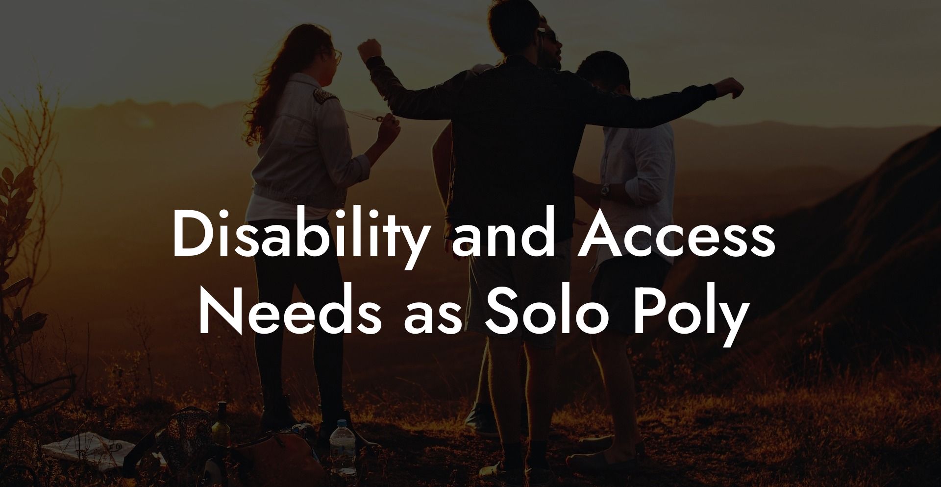 Disability and Access Needs as Solo Poly