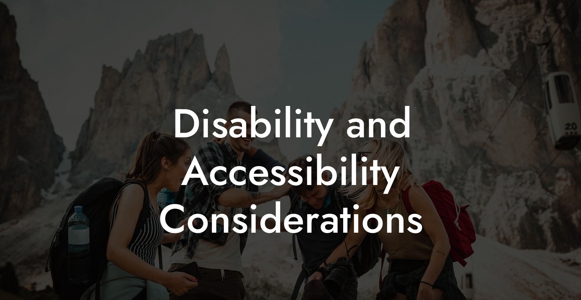 Disability and Accessibility Considerations