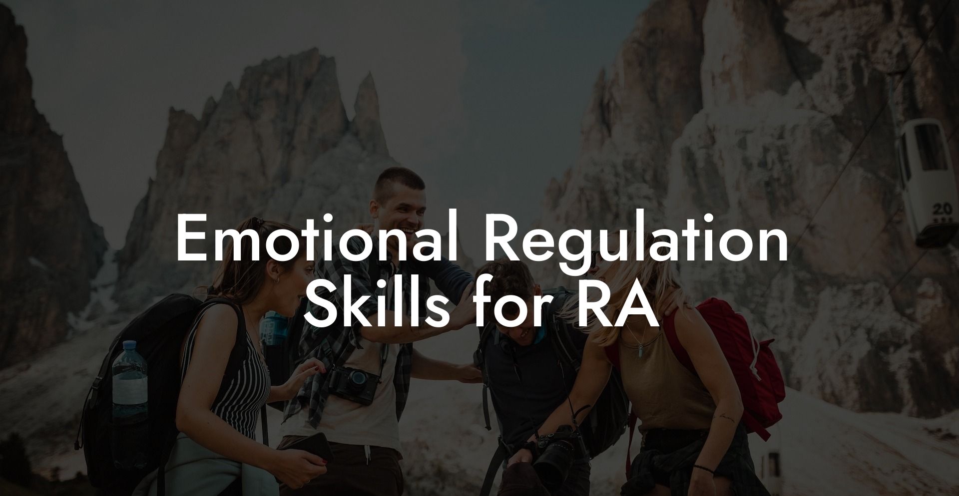 Emotional Regulation Skills for RA