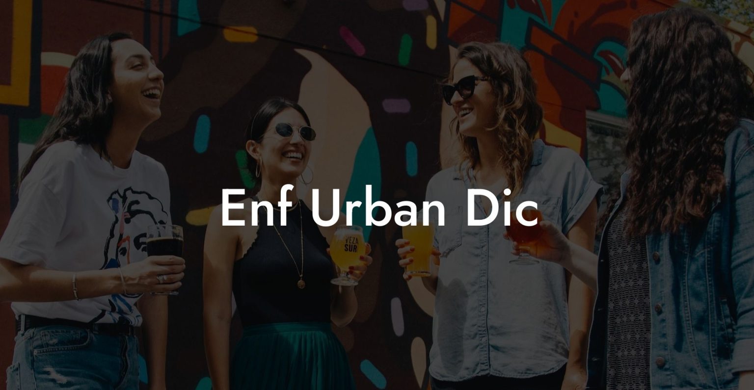 Enf Urban Dic The Monogamy Experiment