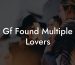Gf Found Multiple Lovers