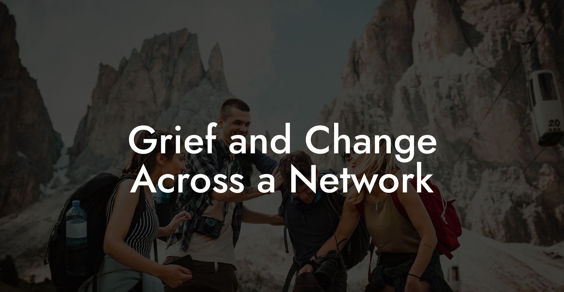 Grief and Change Across a Network