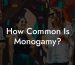 How Common Is Monogamy?