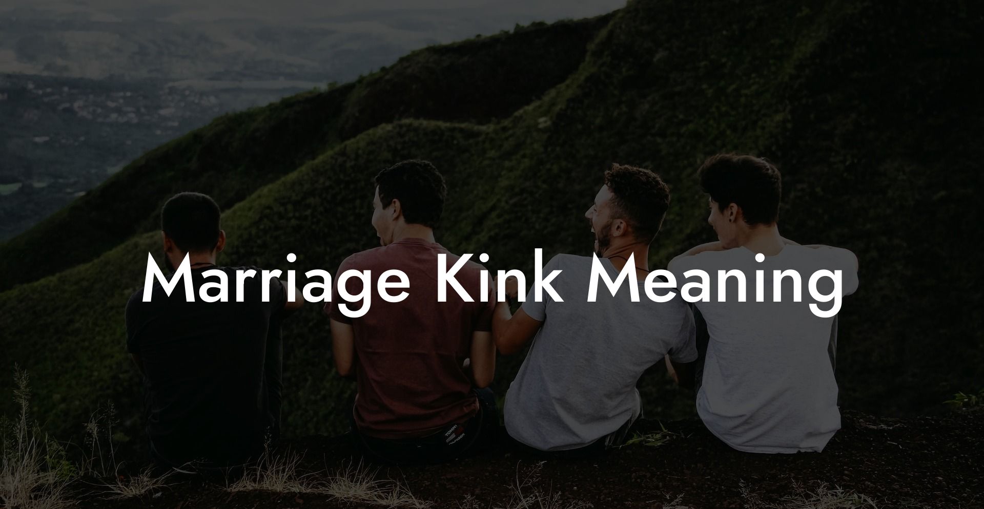 Marriage Kink Meaning