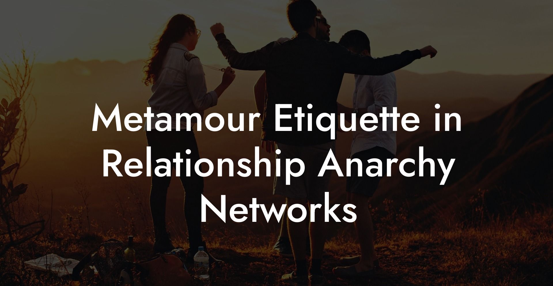 Metamour Etiquette in Relationship Anarchy Networks