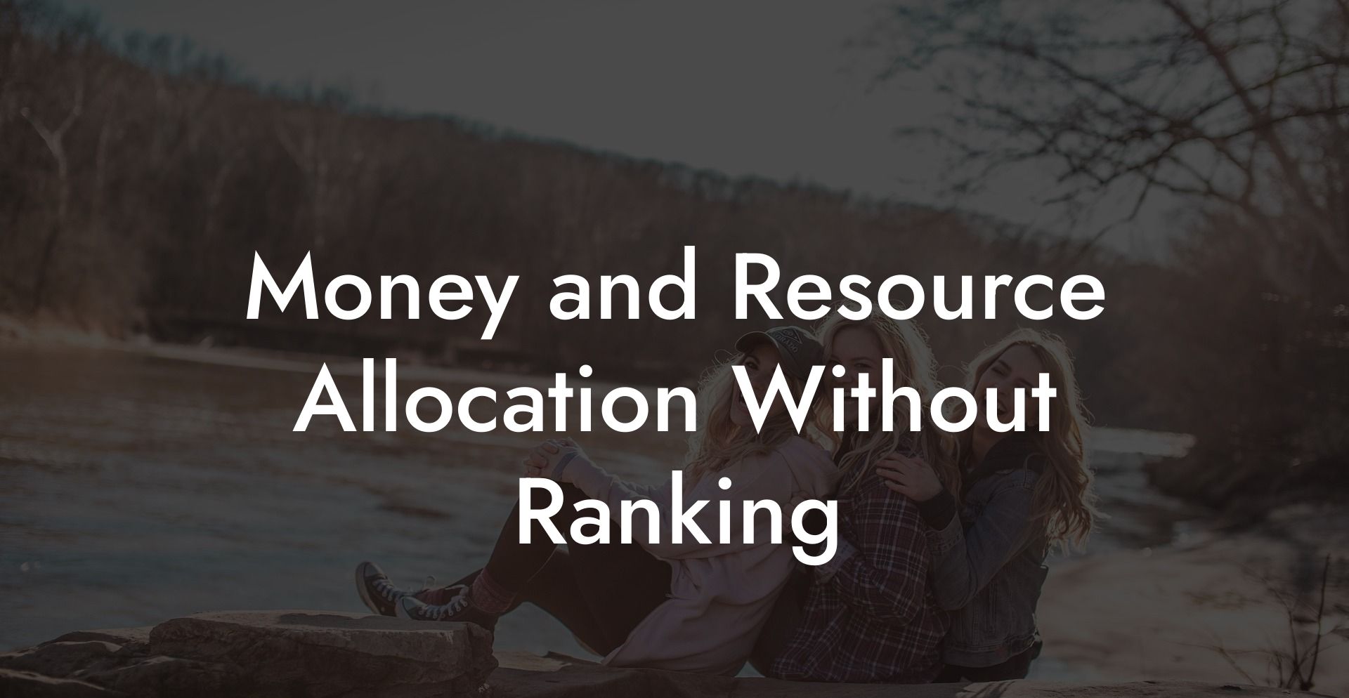 Money and Resource Allocation Without Ranking