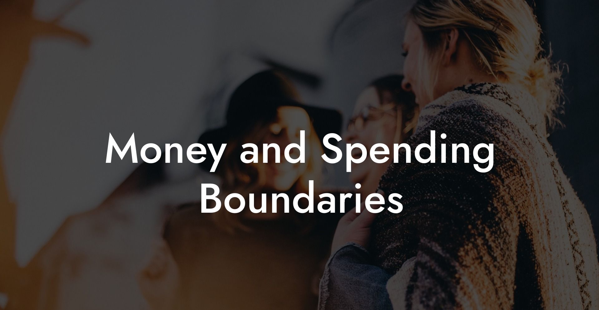 Money and Spending Boundaries