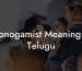 Monogamist Meaning In Telugu
