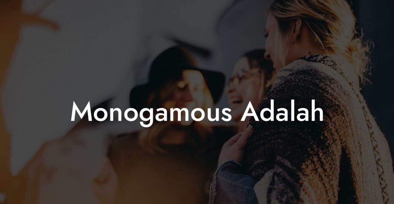 Monogamous Adalah