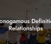 Monogamous Definition Relationships