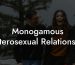 Monogamous Heterosexual Relationship