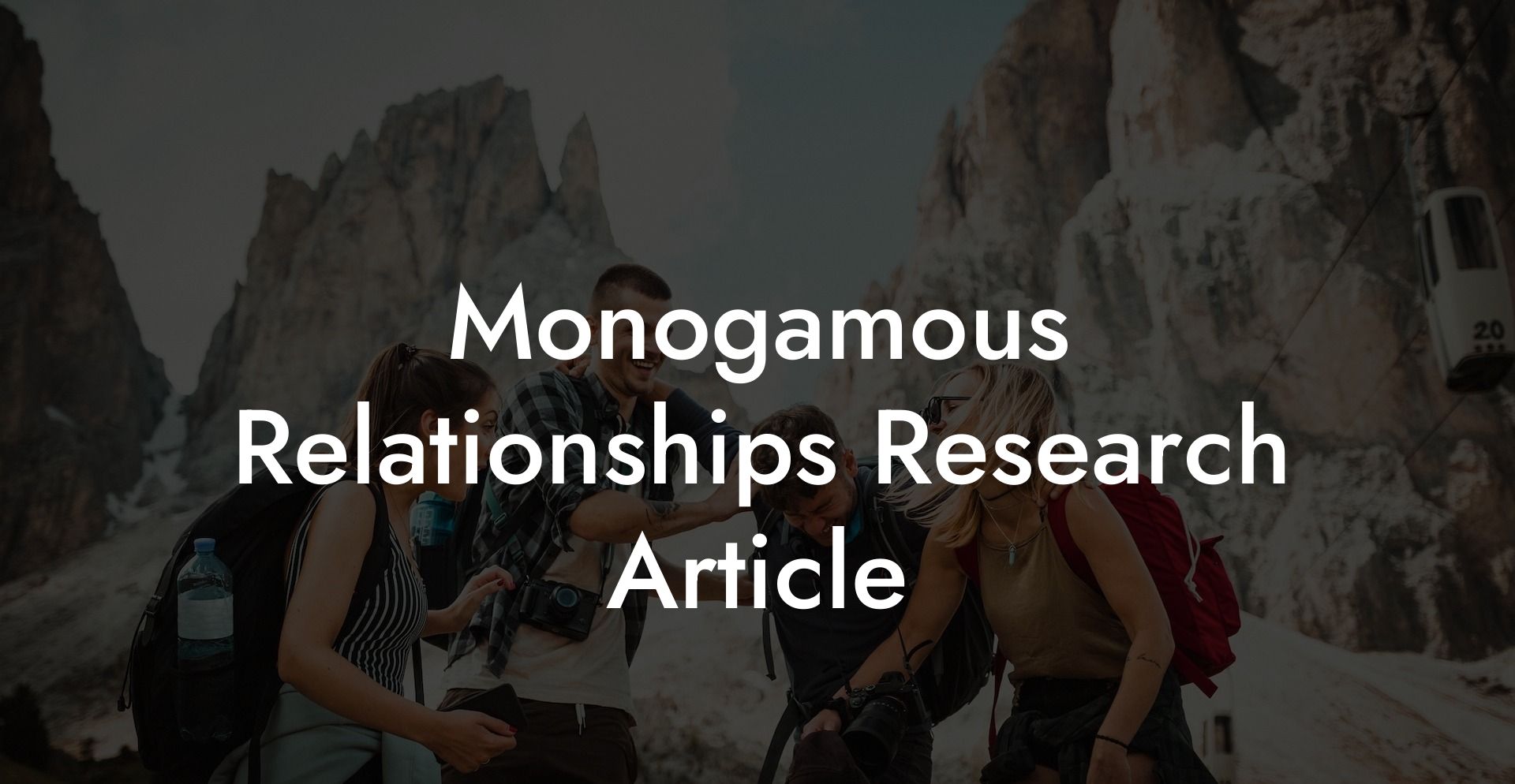 Monogamous Relationships Research Article