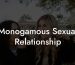 Monogamous Sexual Relationship