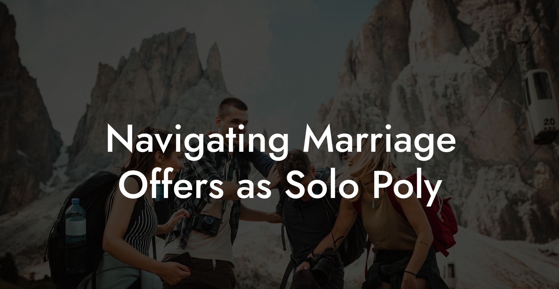 Navigating Marriage Offers as Solo Poly