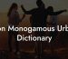 Non Monogamous Urban Dictionary
