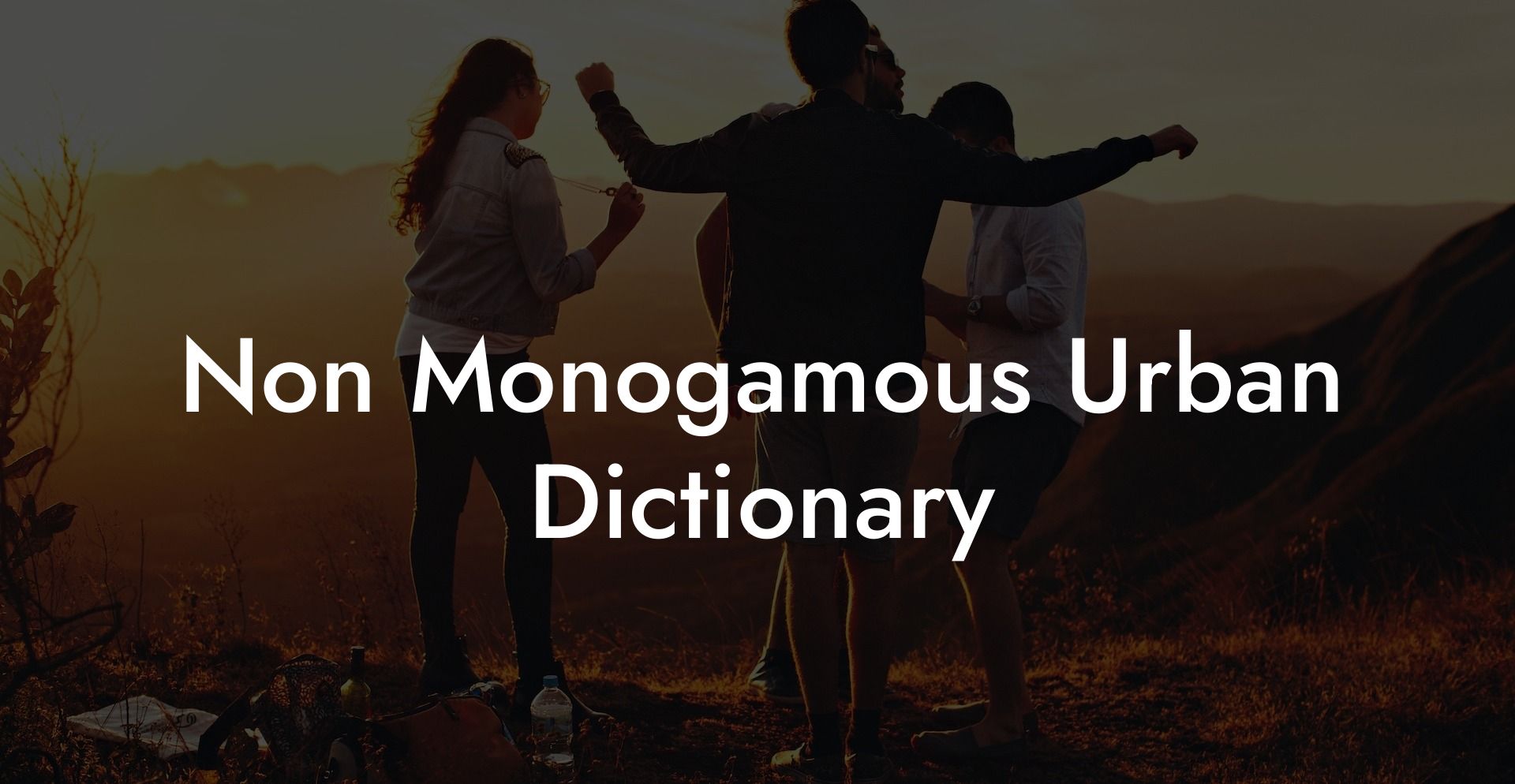Non Monogamous Urban Dictionary
