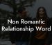 Non Romantic Relationship Word