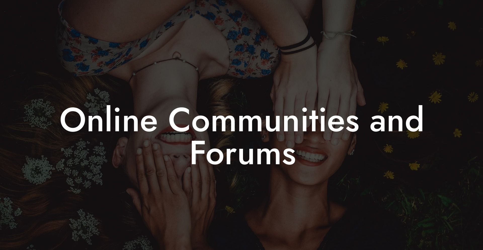 Online Communities and Forums