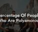 Percentage Of People Who Are Polyamorous