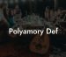 Polyamory Def