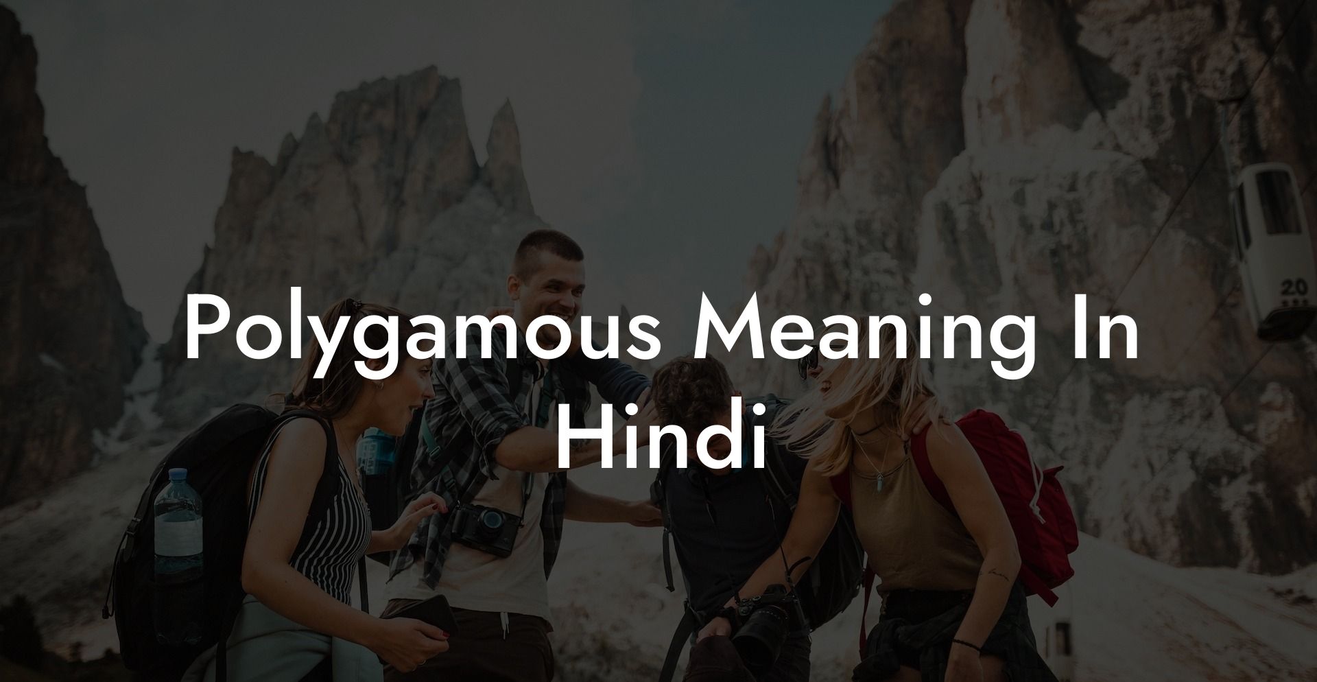 Polygamous Meaning In Hindi