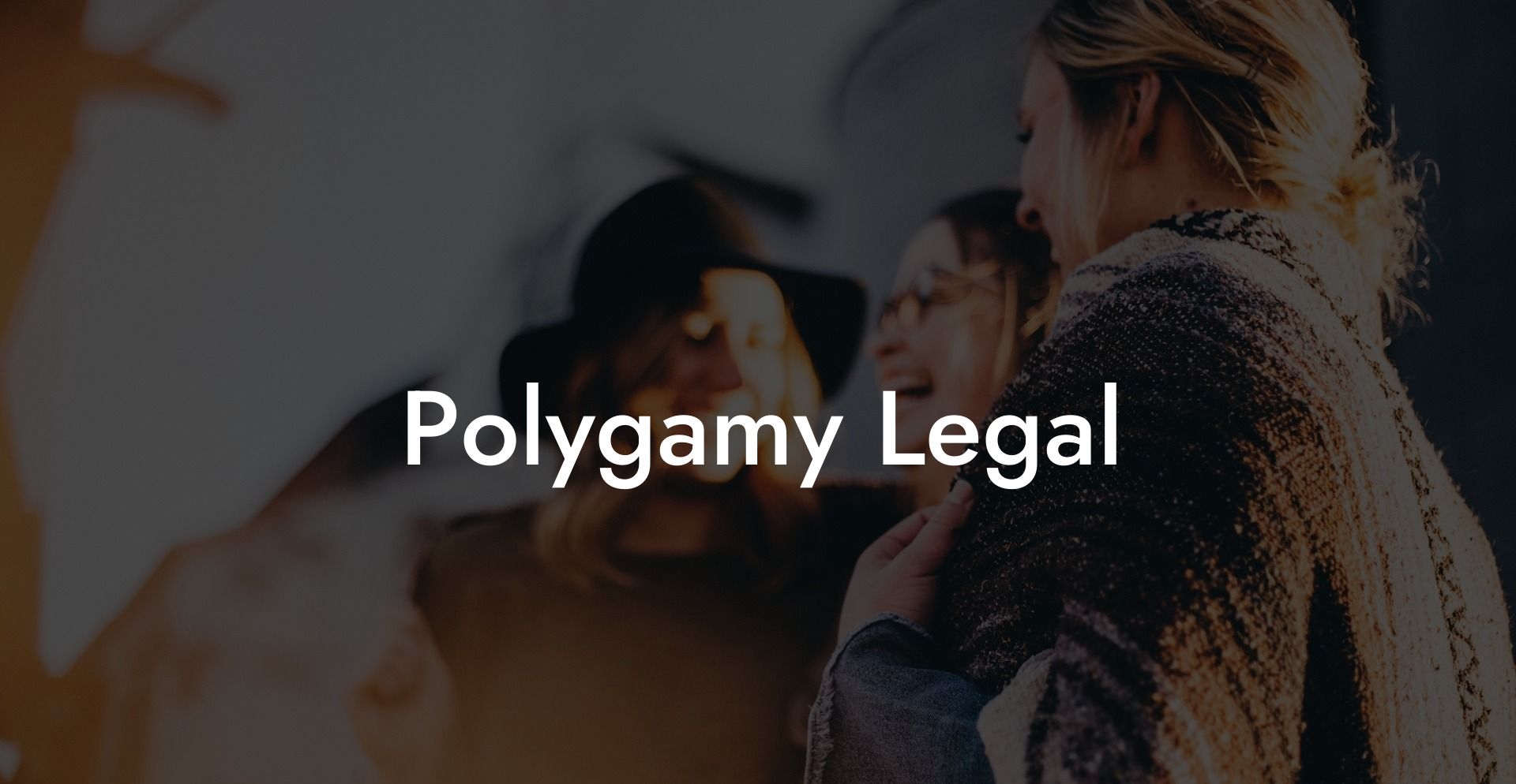 Polygamy Legal