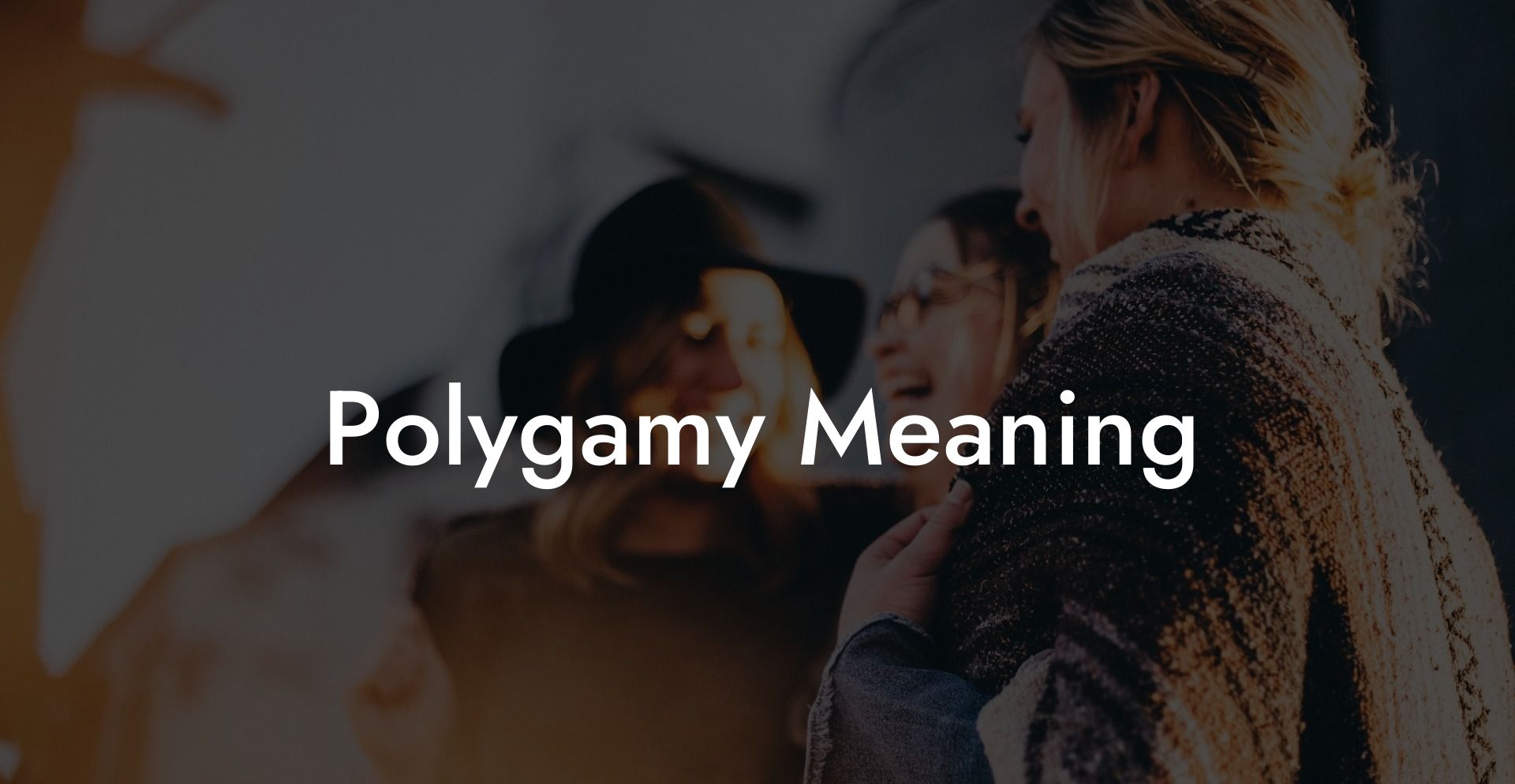 Polygamy Meaning
