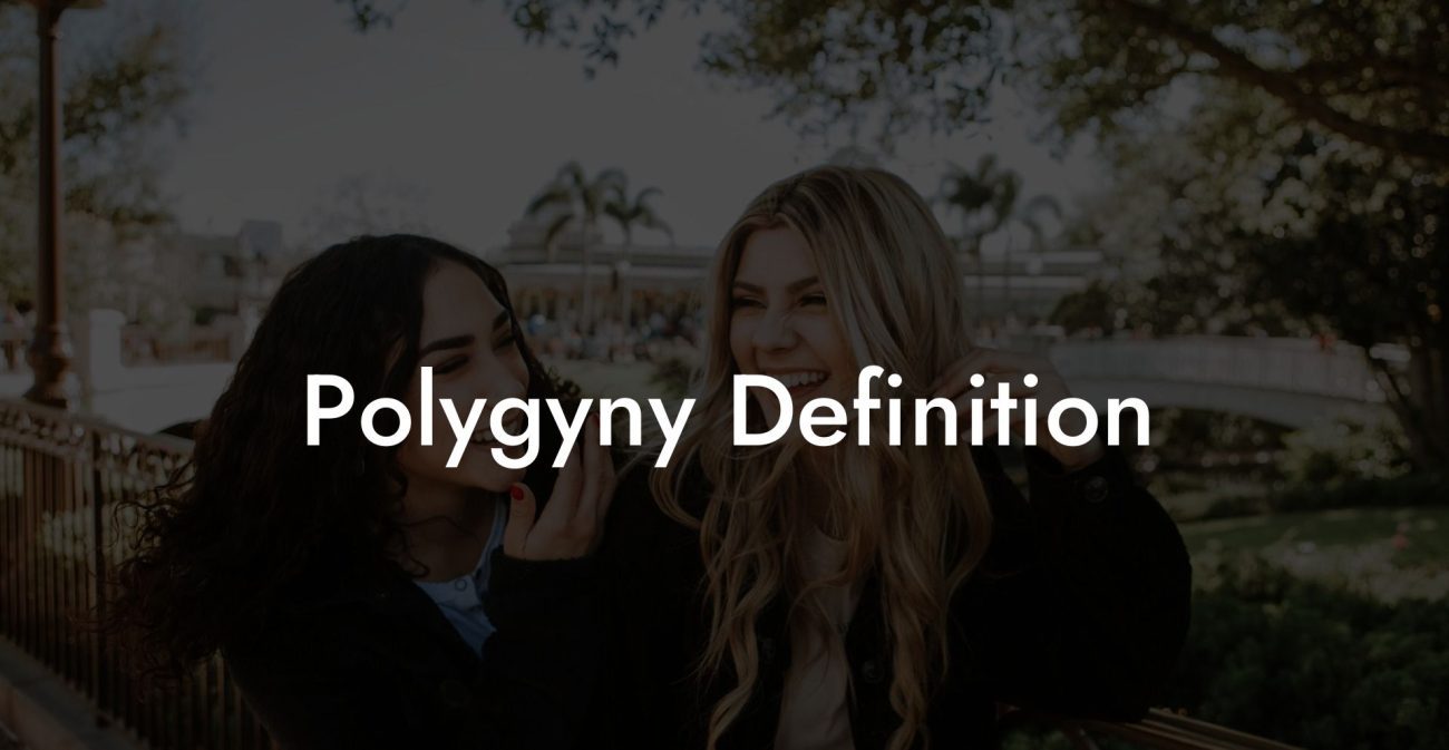 Polygyny Definition