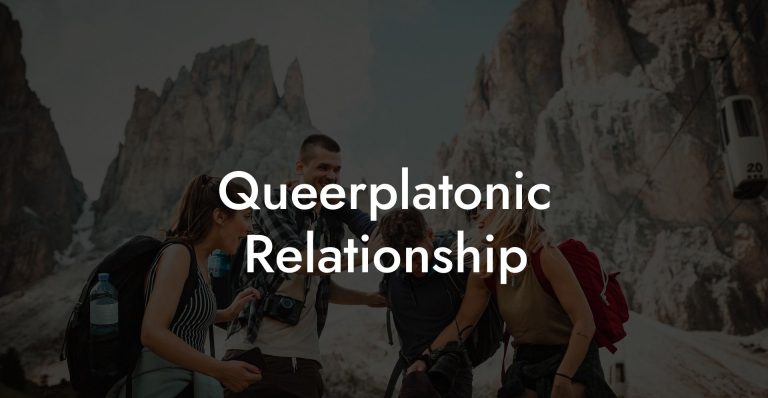 Queerplatonic Relationship