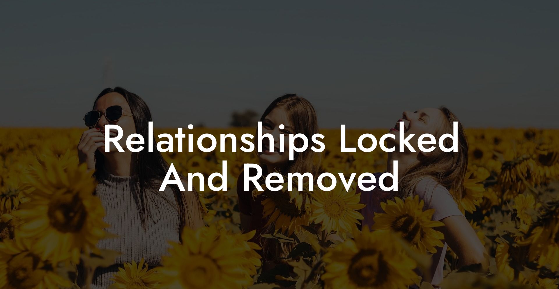 Relationships Locked And Removed