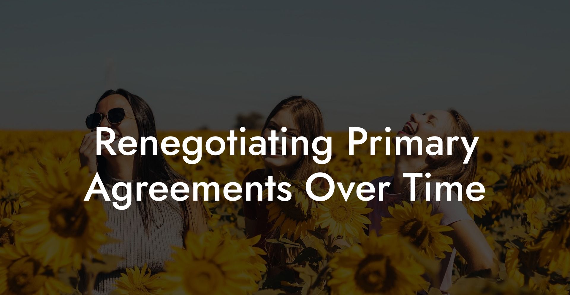 Renegotiating Primary Agreements Over Time