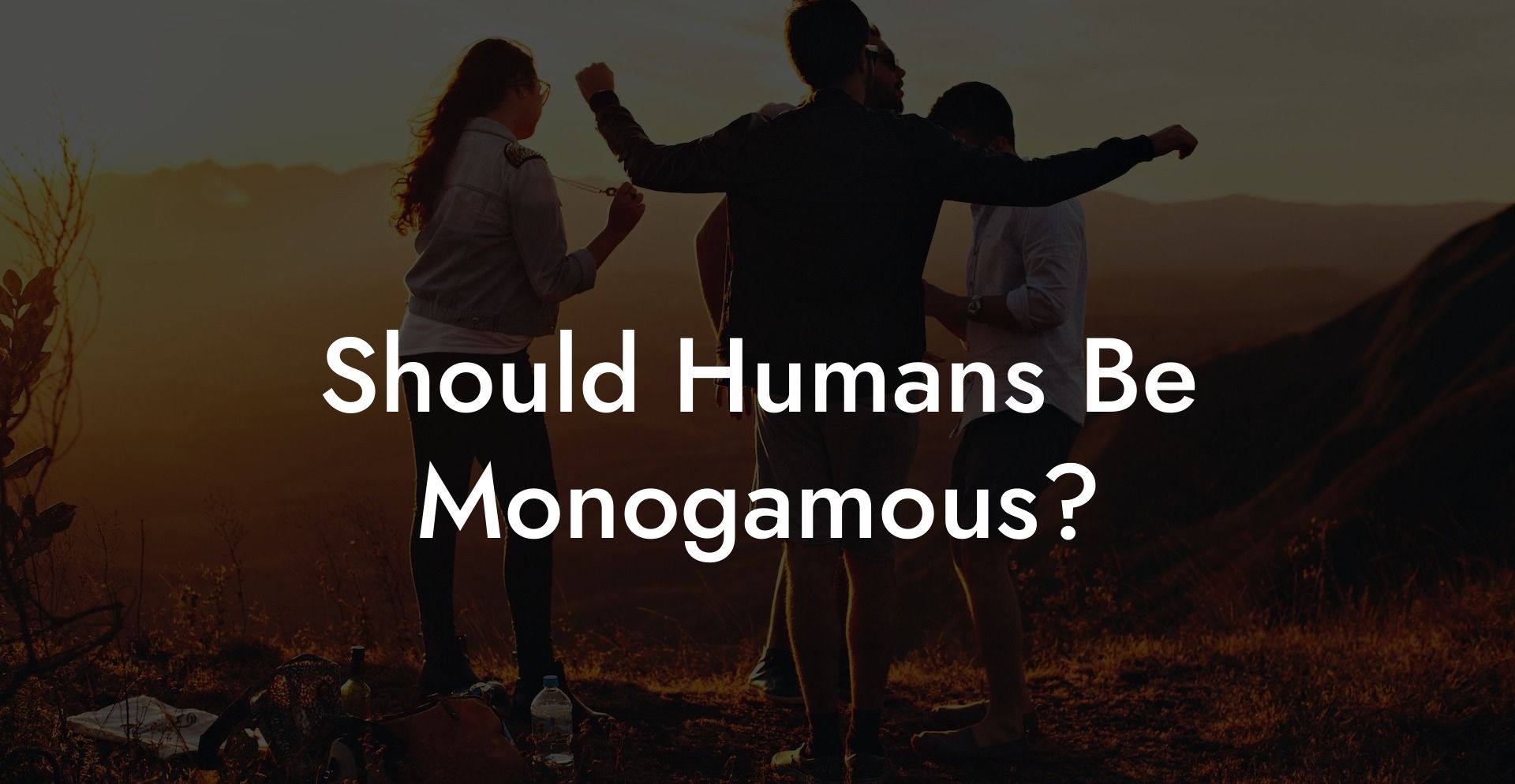 Should Humans Be Monogamous?