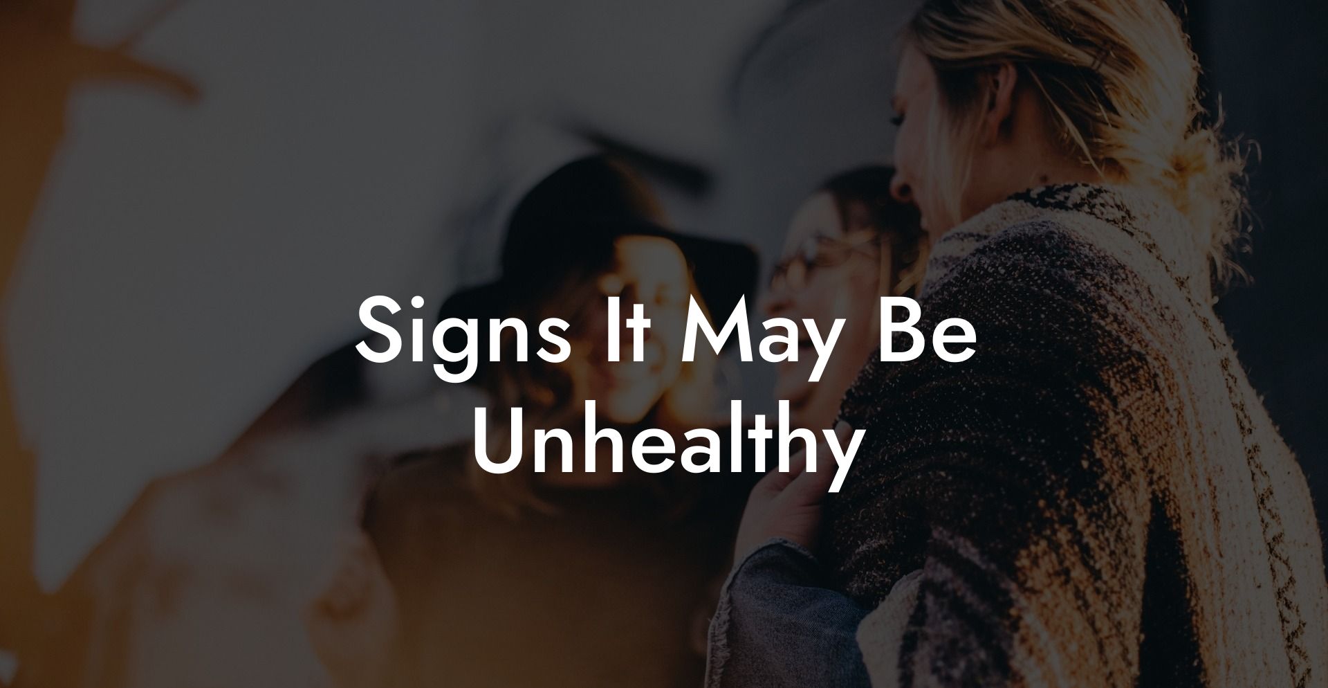 Signs It May Be Unhealthy