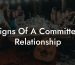 Signs Of A Committed Relationship