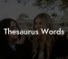 Thesaurus Words